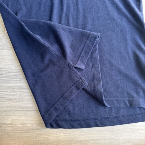 Disney Animal Kingdom Vintage Polo Shirt Mens Size SM Navy Blue Combed‎ Cotton - Picture 7 of 9